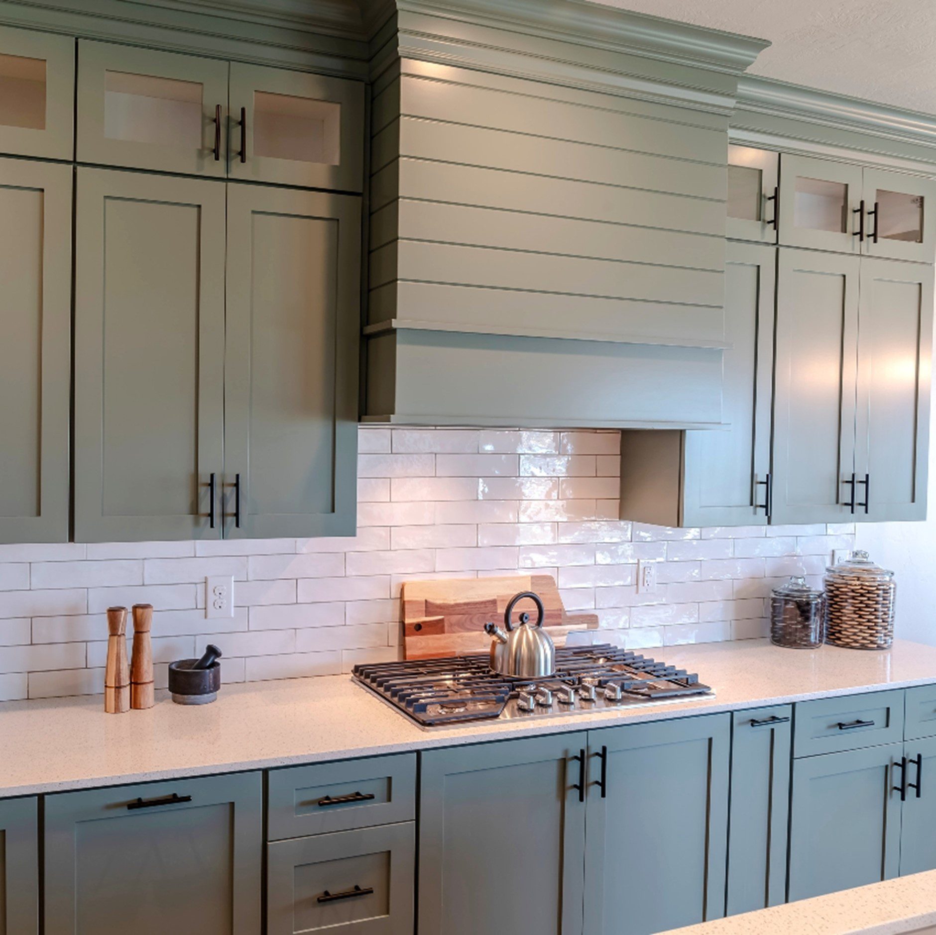 Fairfax Station kitchen gets a turquoise transformation