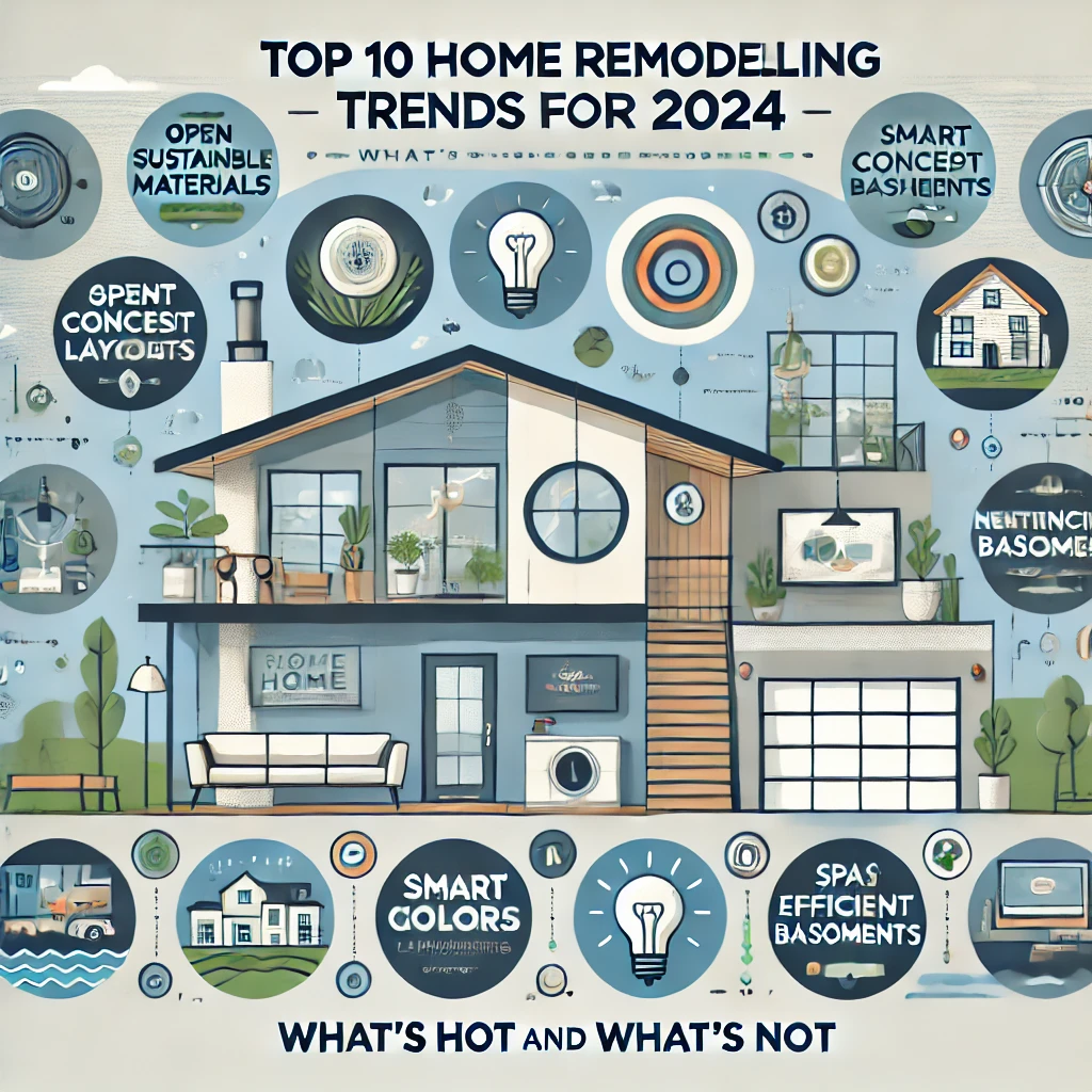 Top 10 Home Remodeling Trends for 2024: What’s Hot and What’s Not